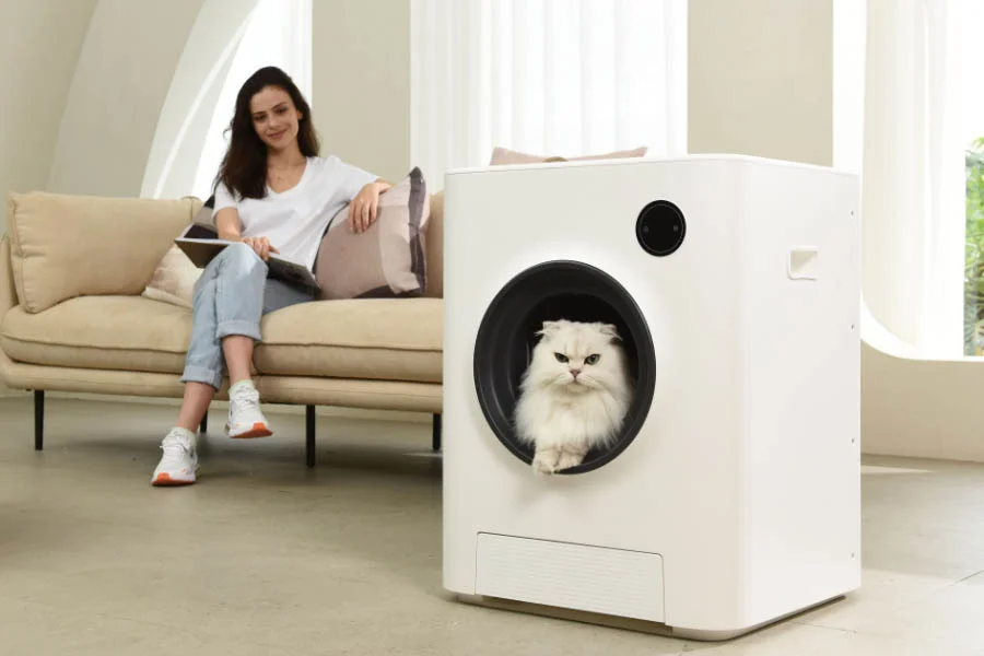 odourless cat litter box